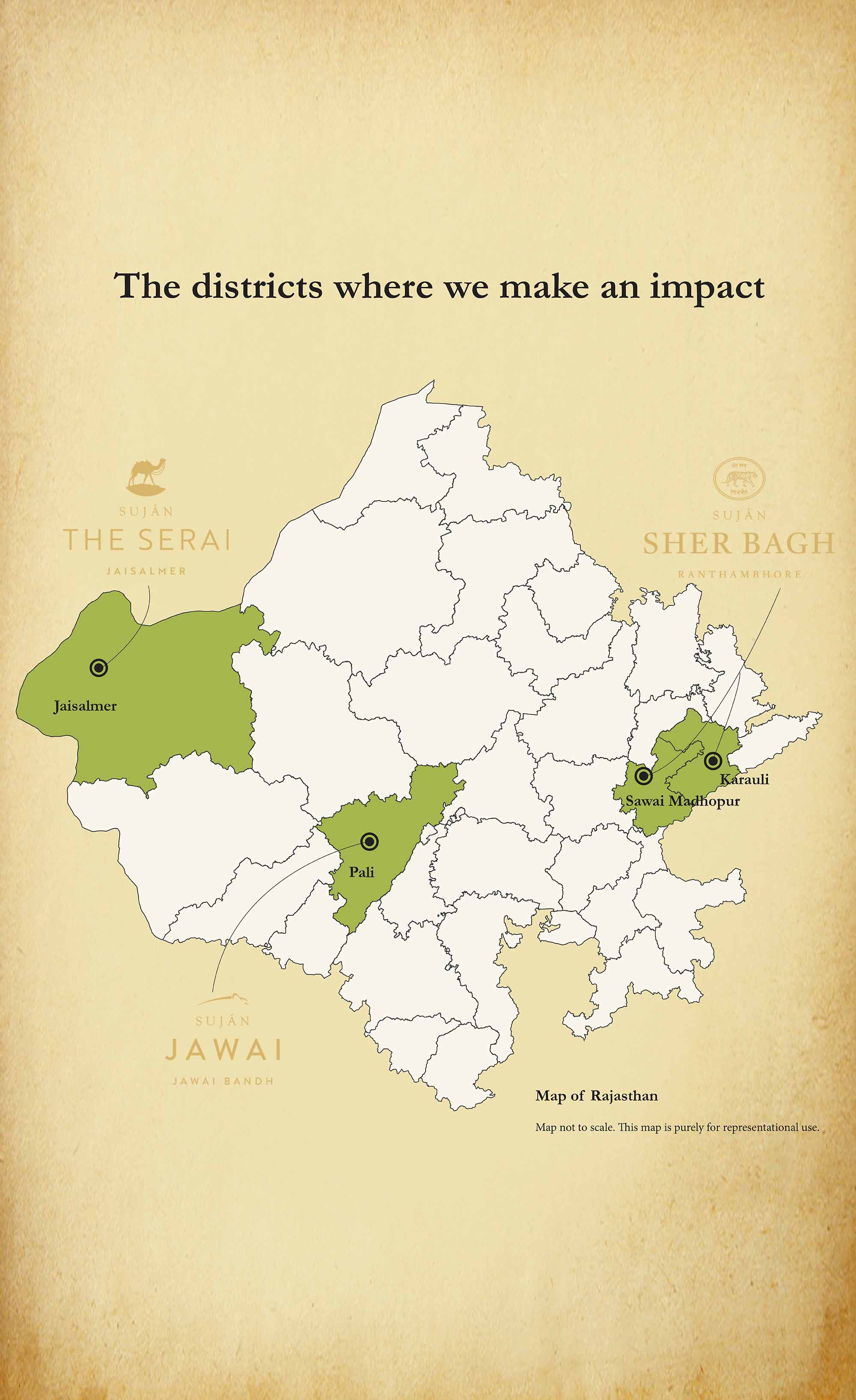 The SUJÁN Life - Conservation Map